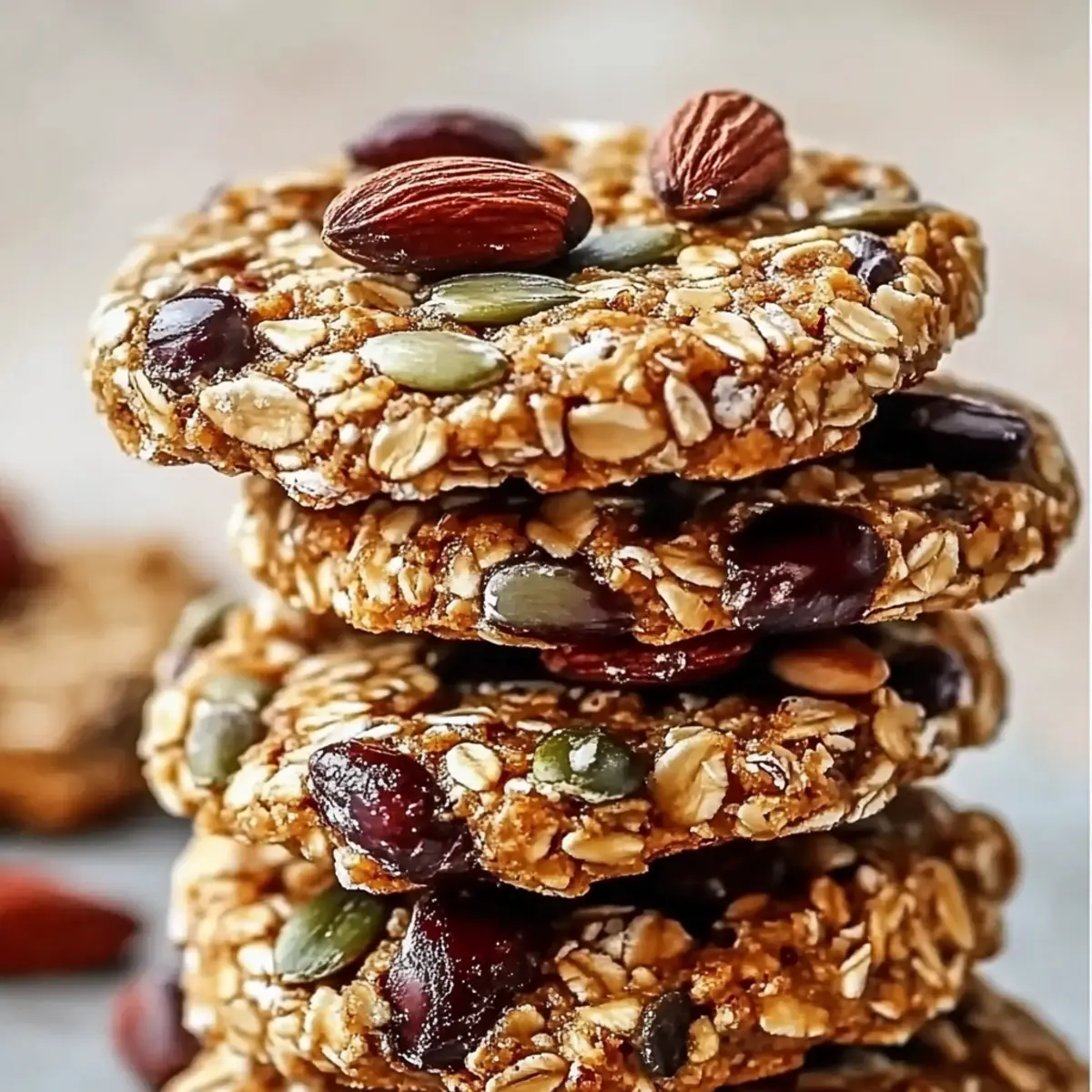 Healthy Nut & Seed Energy Cookies