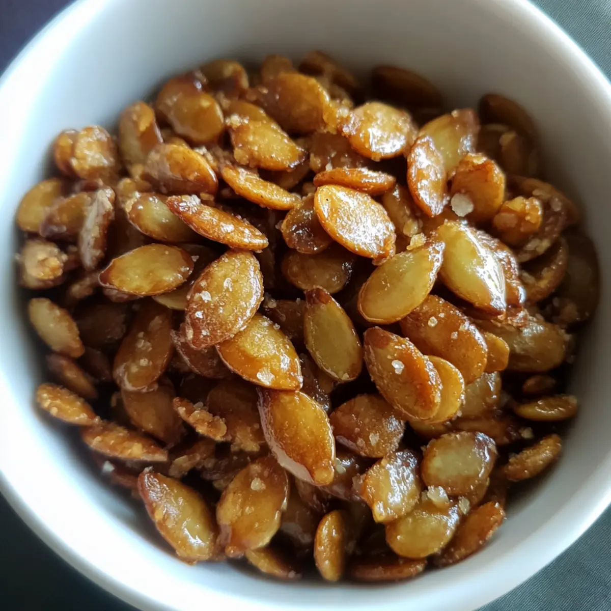 Irresistibly Sweet Candied Salted Caramel Pumpkin Seeds 11 Candied Salted Caramel Pumpkin Seeds