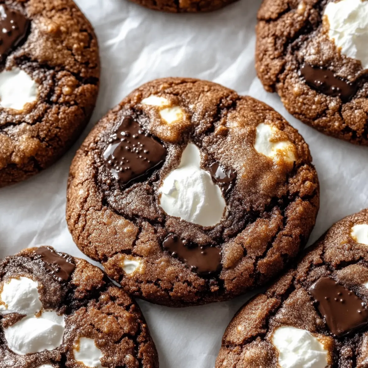Gluten Free Hot Chocolate Cookies
