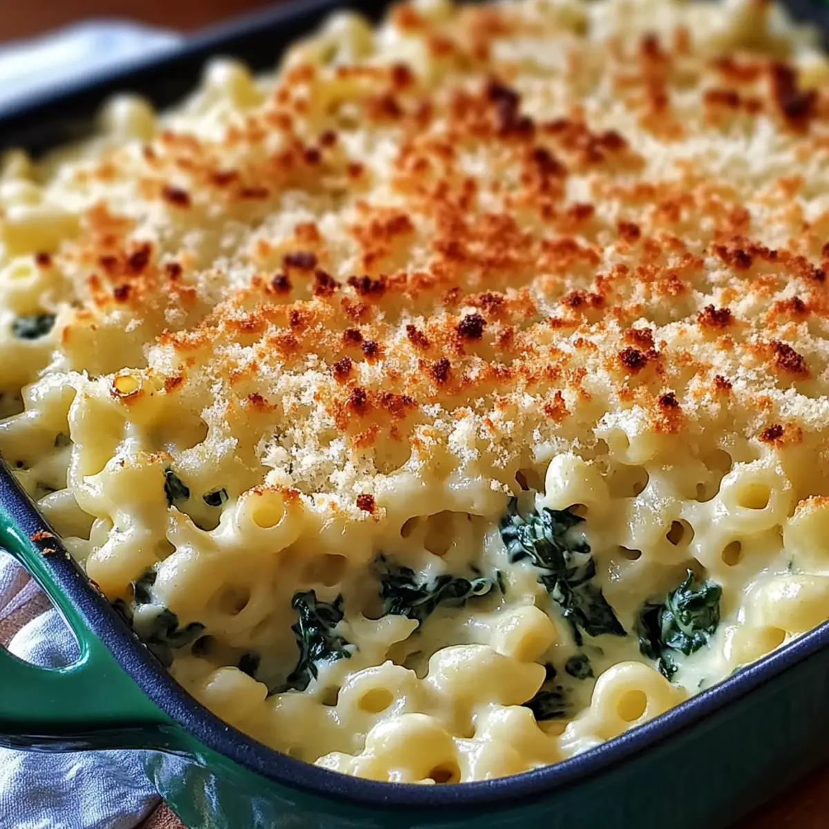 Creamed Spinach Mac & Cheese: Irresistibly Cheesy Comfort Dish 2