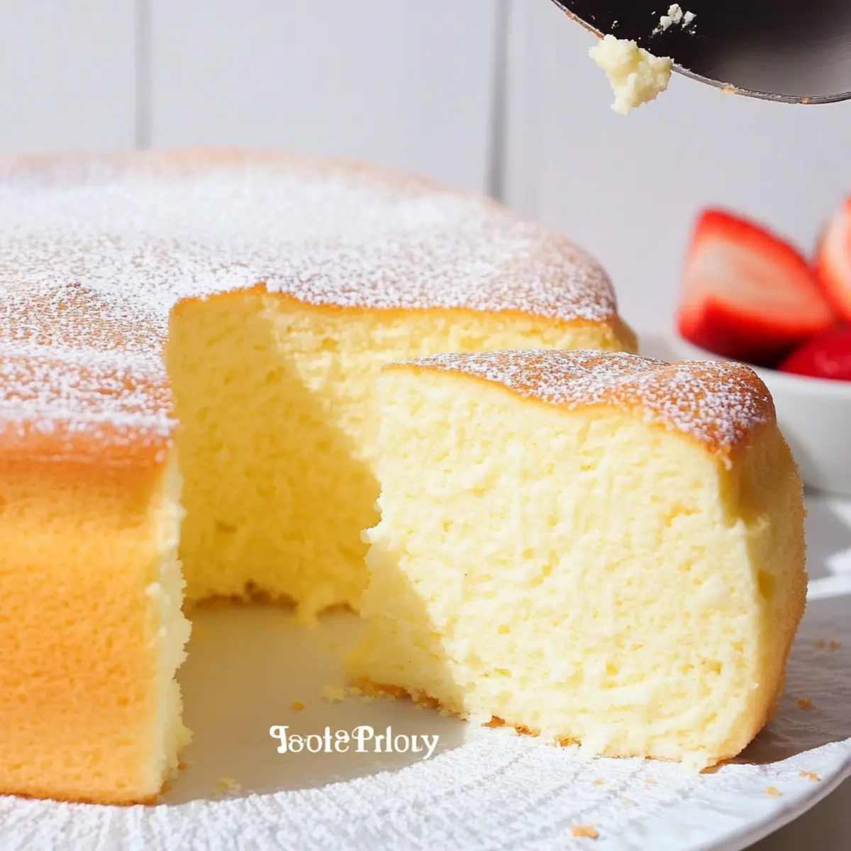 Japanese Cheesecake | Two Plaid Aprons