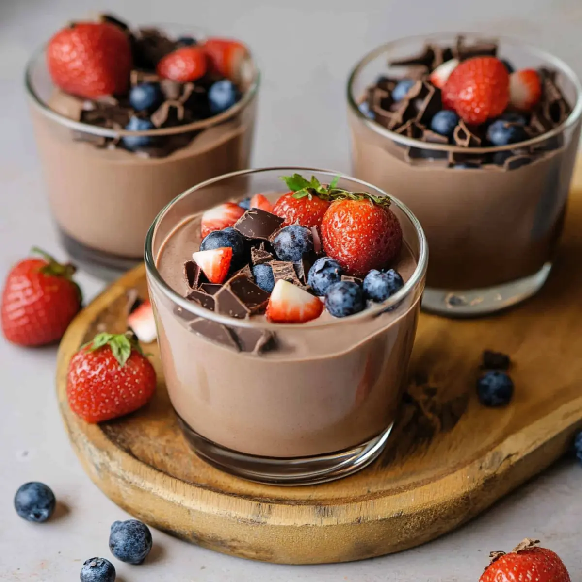 High Protein Chocolate Pudding
