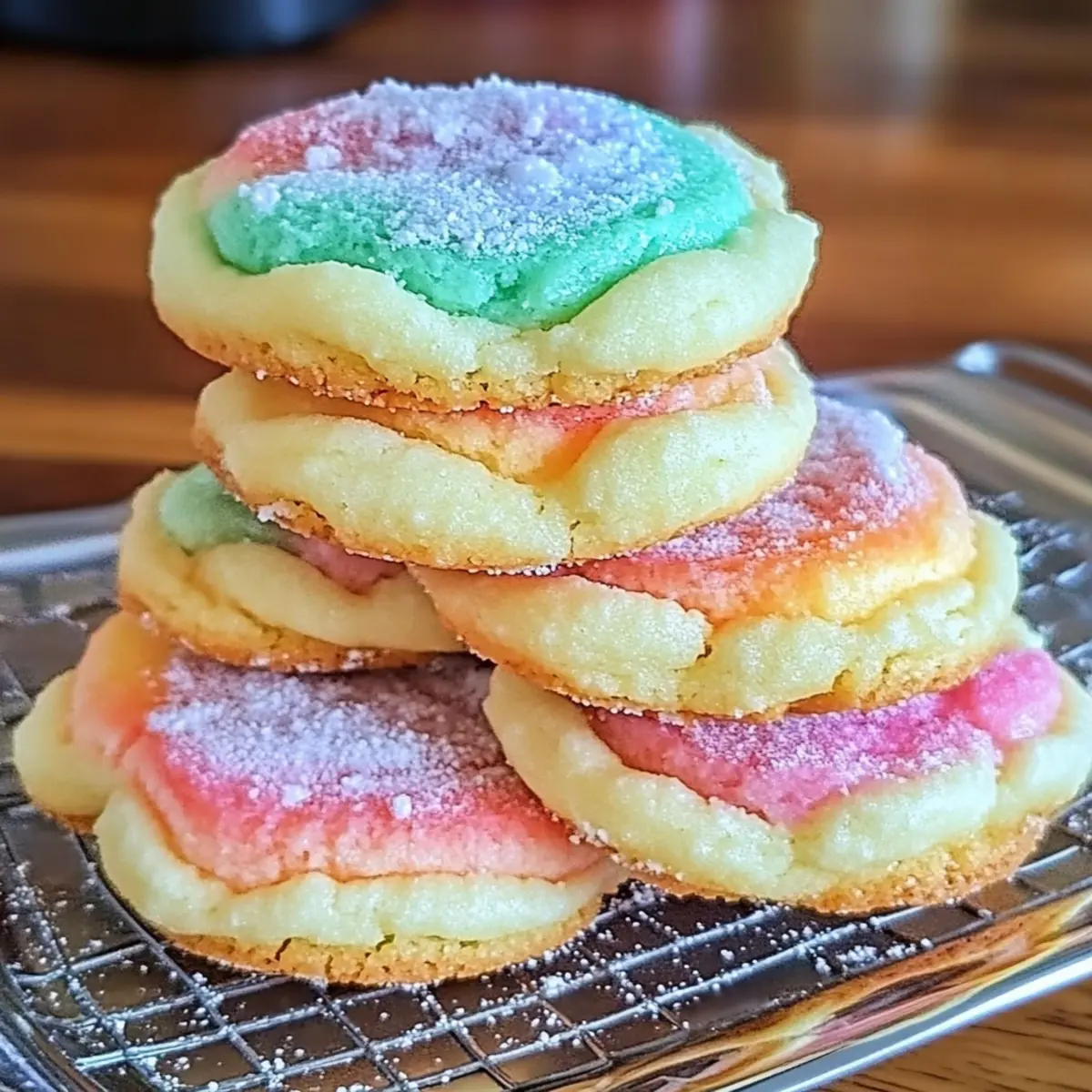 Sweet Smiles Await: Dreamy Rainbow Sherbet Cookies Recipe 1