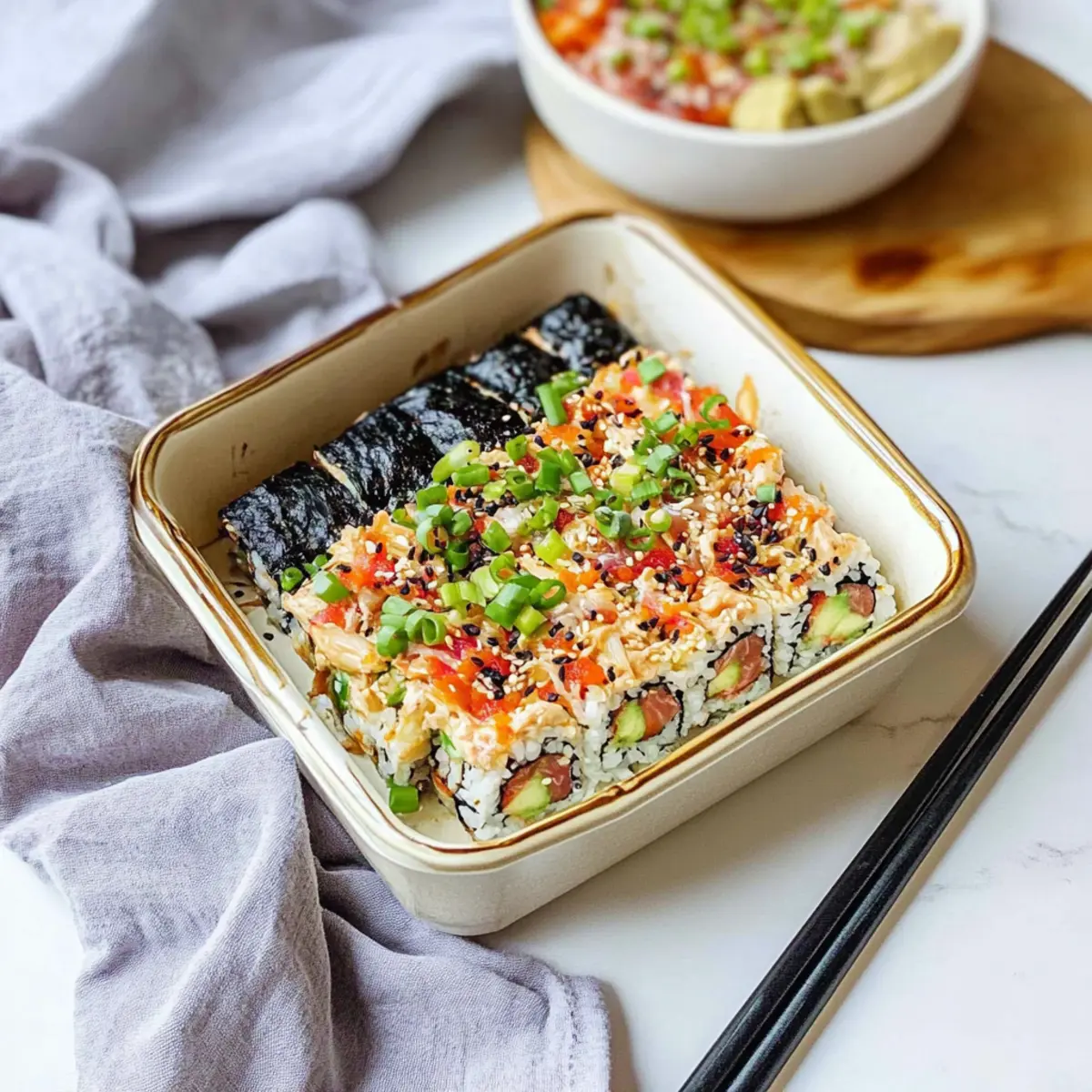 Irresistibly Easy TikTok Sushi Bake for Cozy Gatherings 2