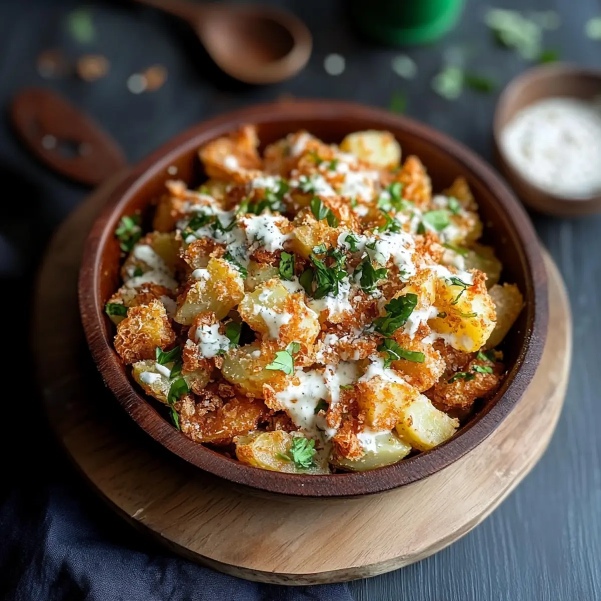 Crispy Smashed Potato Salad: This Is Not Your Grandma's Potato Salad 3