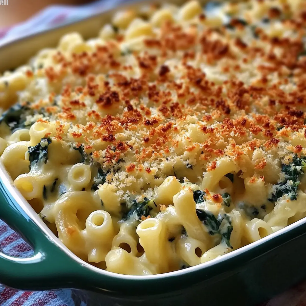 Creamed Spinach Mac & Cheese: Irresistibly Cheesy Comfort Dish 3