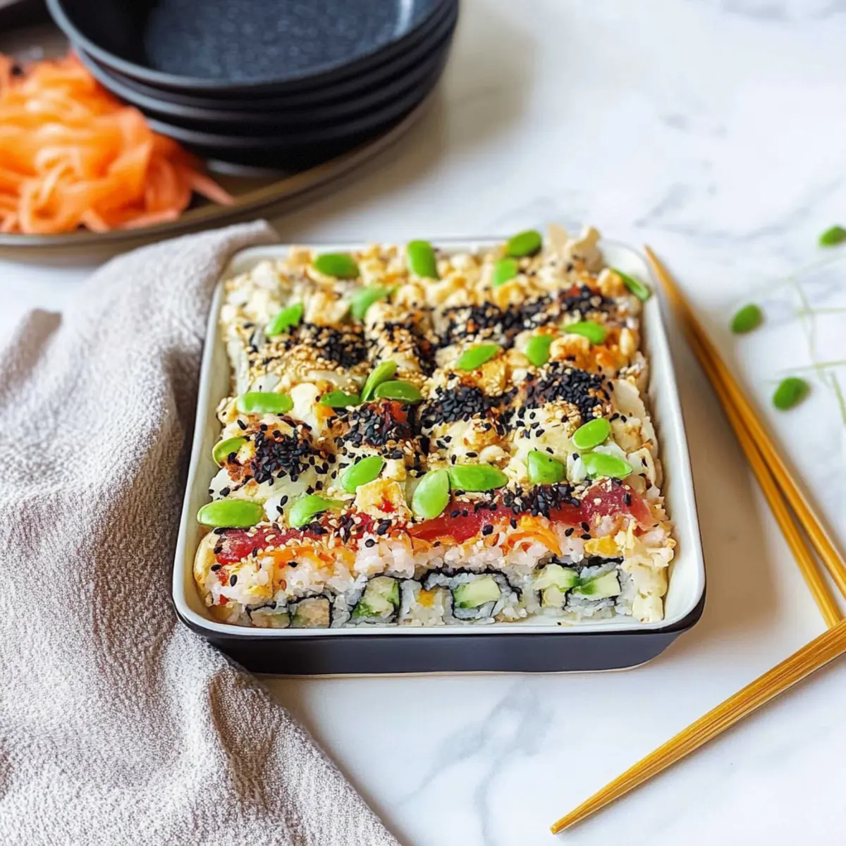 Irresistibly Easy TikTok Sushi Bake for Cozy Gatherings 2
