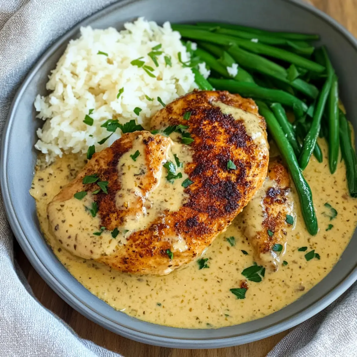 Irresistibly Creamy Garlic Chicken: Quick & Flavorful Delight 3 Creamy Garlic Chicken